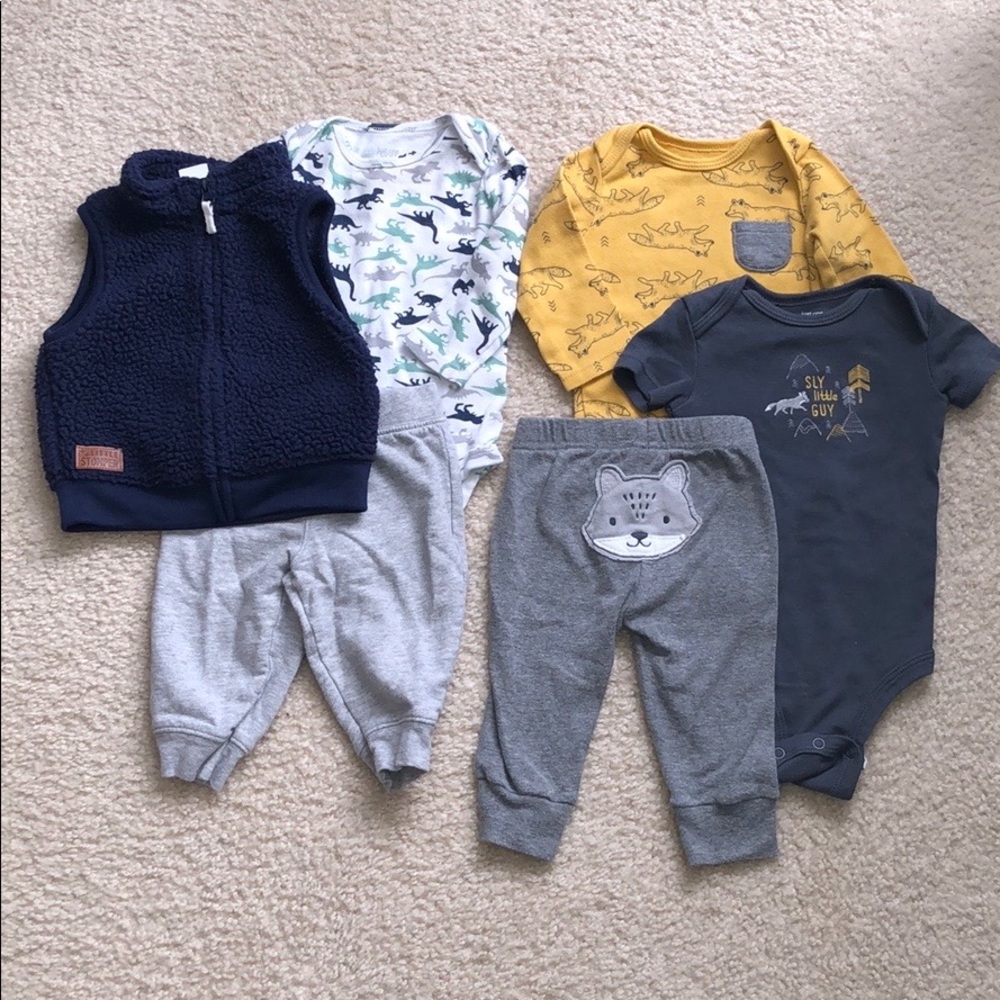 Just One You by Carter’s 6 Month 3 piece sets